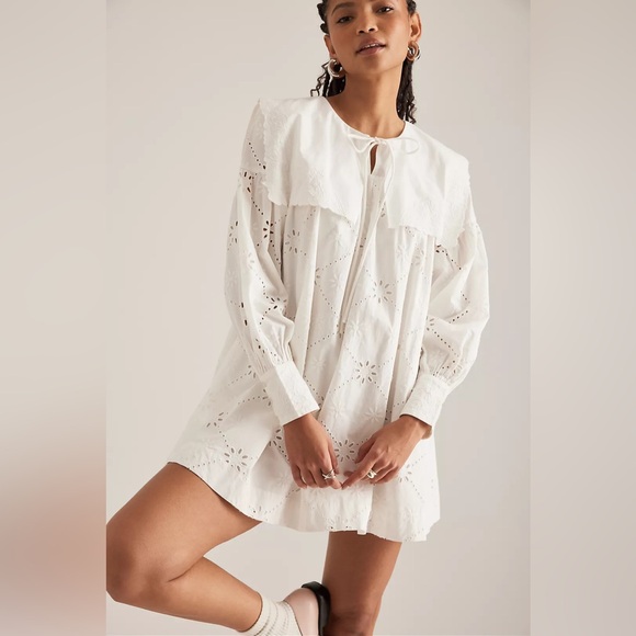 Anthropologie Damson Madder Cassidy Smock Mini Dress - Picture 5 of 12